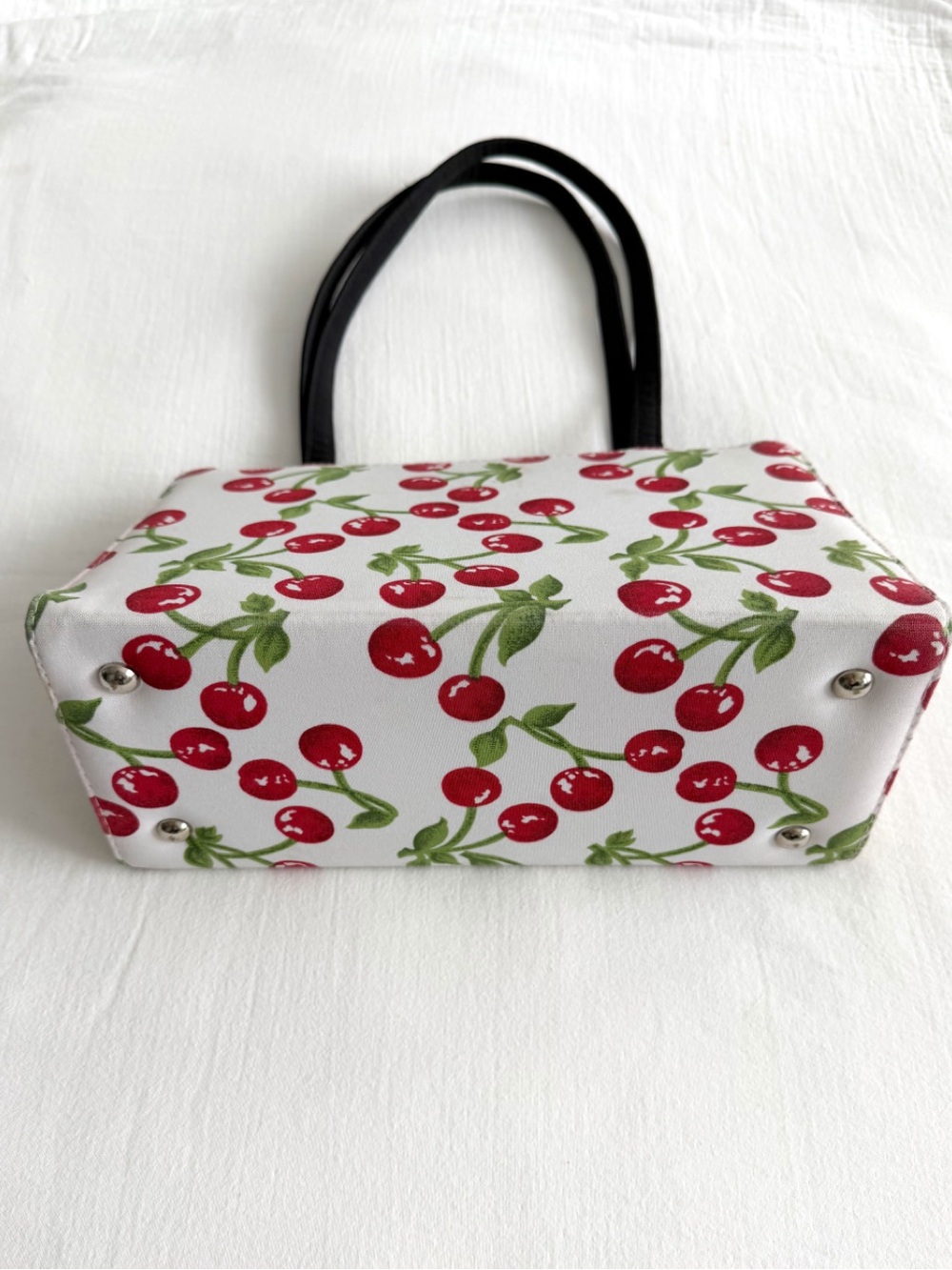 Vintage Kate Spade Cherry Print Tote Bag - Picture 4 of 9